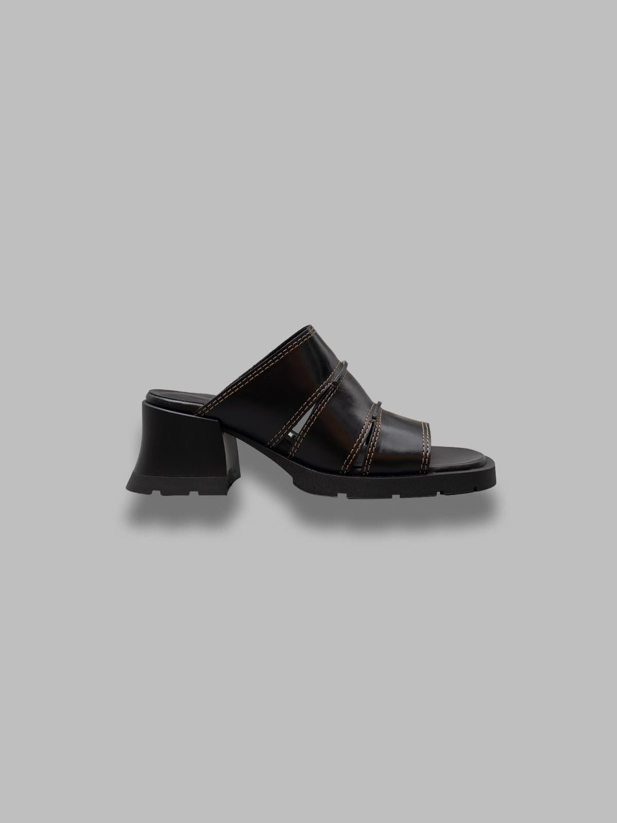 jadzia black sandals E8-3901- BK MIISTA 