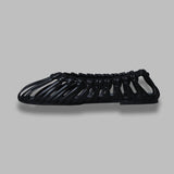 bandini leather black cords BANDINI- BLK OTTANGE 