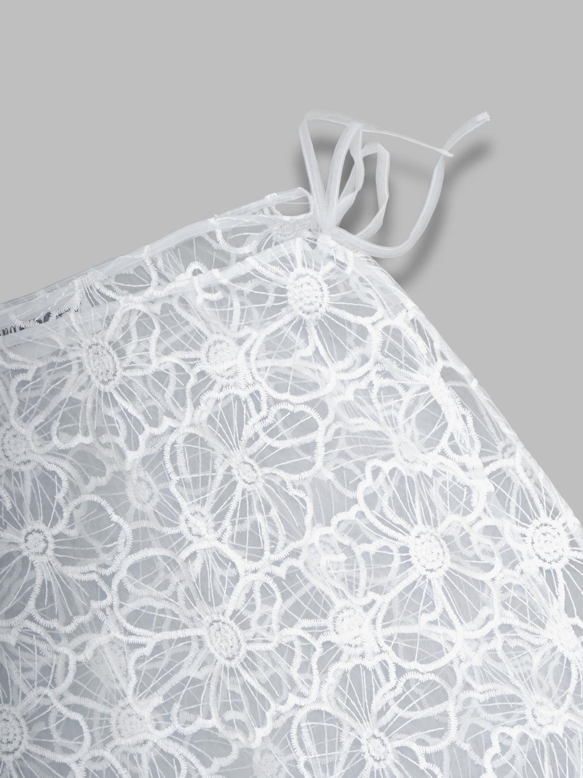 alba long skirt TAH14- WHITE OPÉRASPORT 