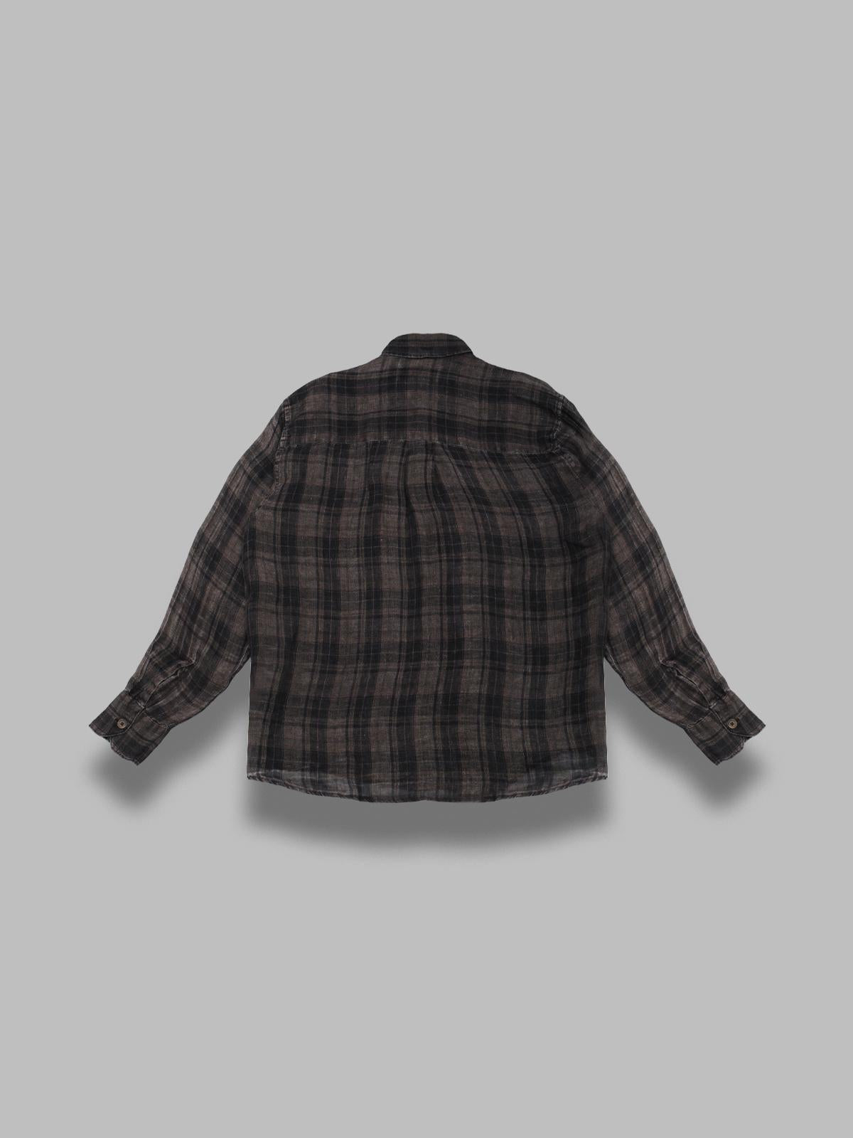 above shirt M2262AP- BKBRW OUR LEGACY 