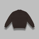 relaxed twisted cardigan TO1082-LK087- BR397 LEMAIRE 