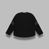 unisex laced hockey jersey knit ERL11T012- BLK ERL 