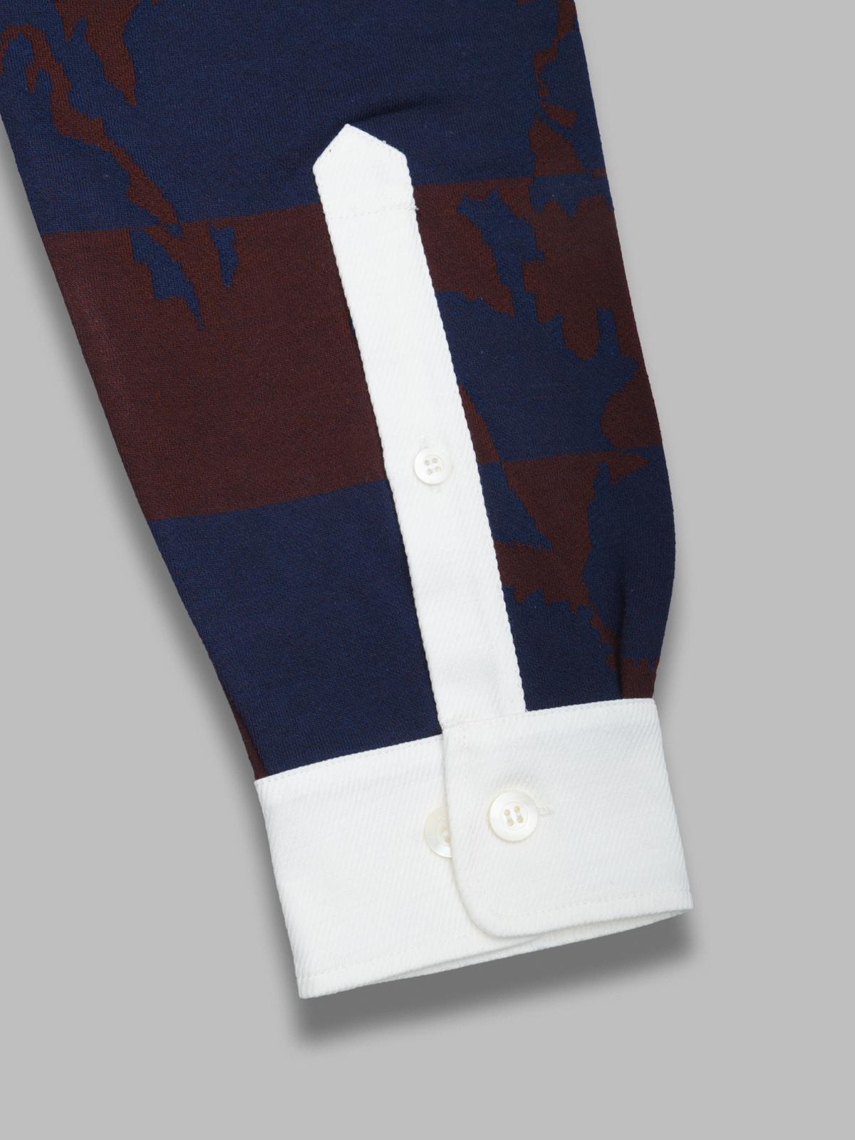 hucho longsleeve polo 021163-3345- 358 DRIES VAN NOTEN 