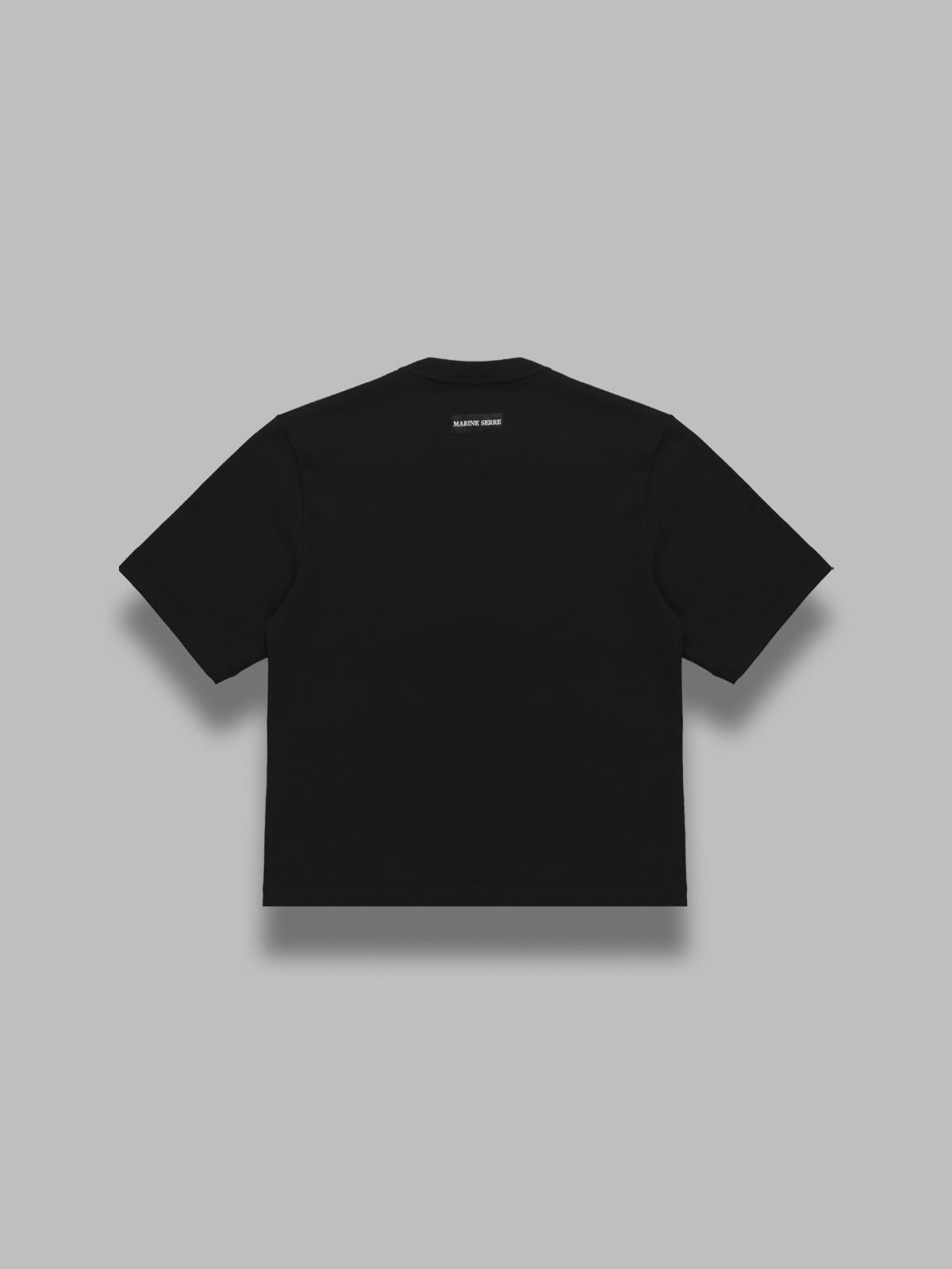 ms sports jersey relaxed t-shirt UTT001ACJER0072- BK97 MARINE SERRE 