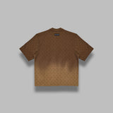 faded moon ss crewneck t-shirt UTT001ACJER0070- BG40 MARINE SERRE 