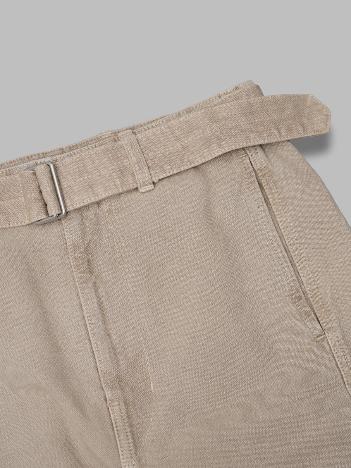 twisted belted pants PA326LD1054- BK201 LEMAIRE 