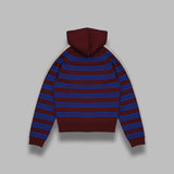 music knit hoodie MA25KN04-VI05-355- BGY WALES BONNER 