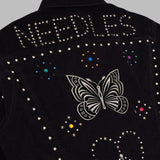 studded jean jacket RW167- BK NEEDLES 
