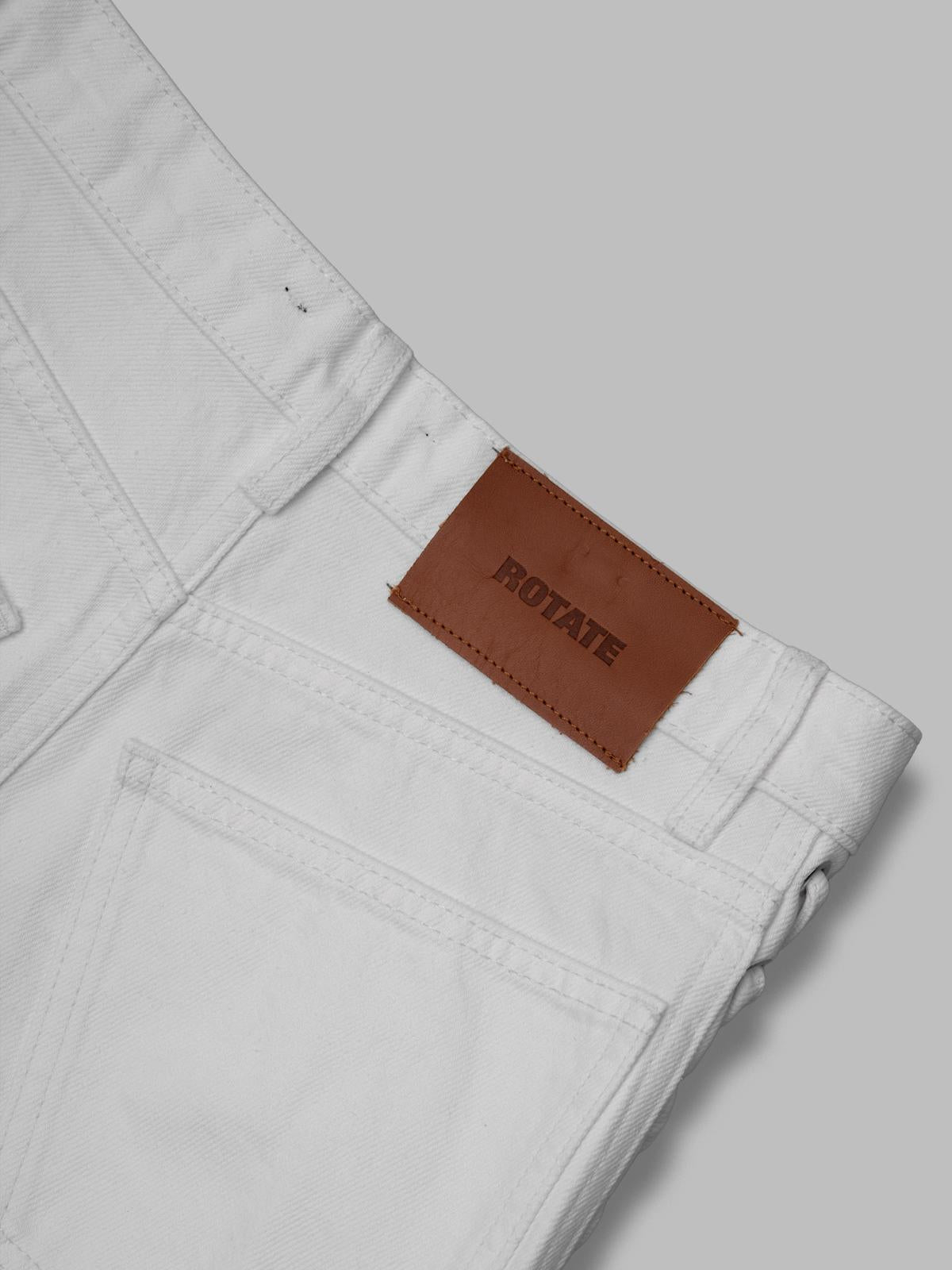 loose fit laced jeans 1155352121-BCR1913- 2121 ROTATE 