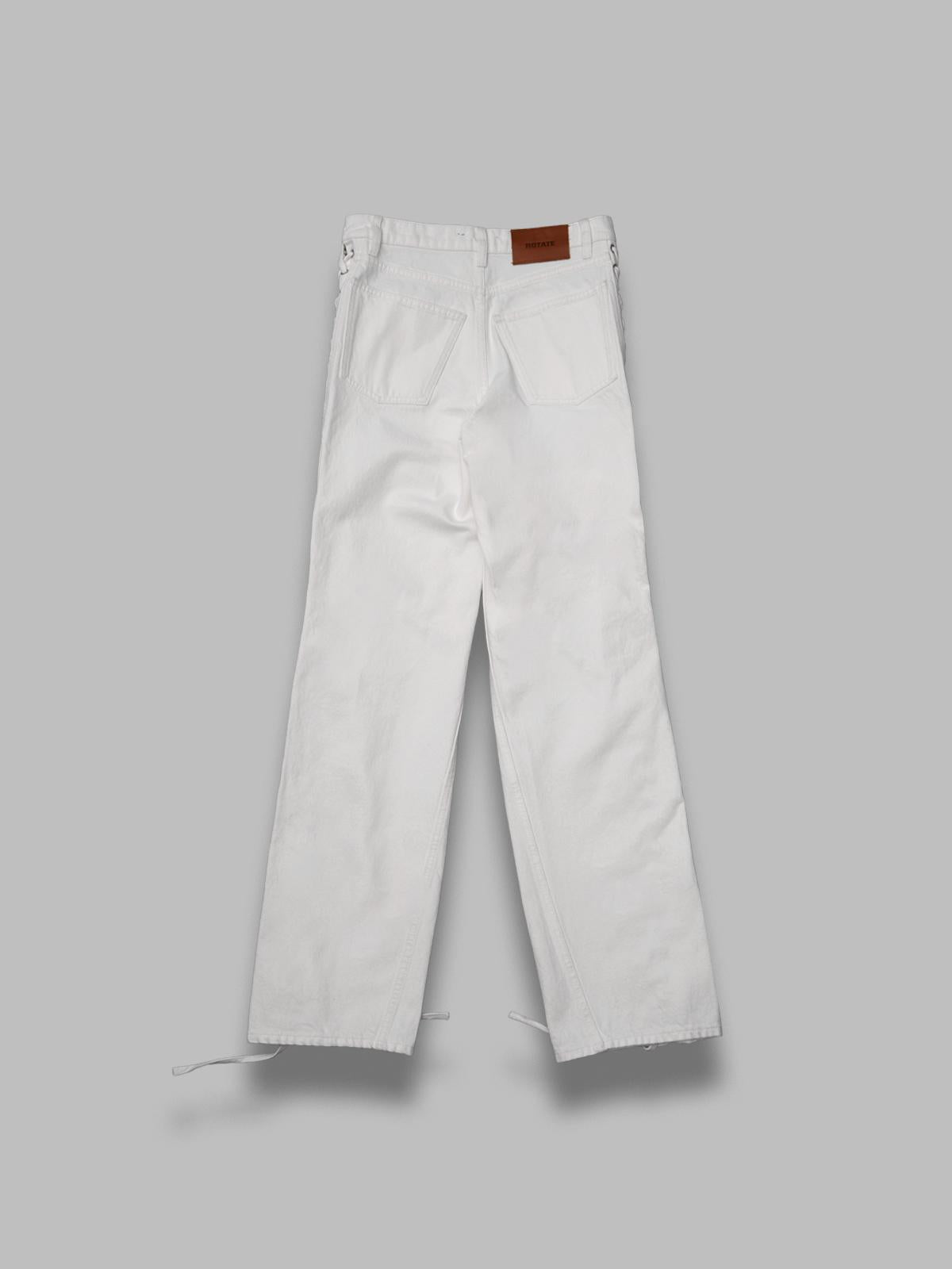 loose fit laced jeans 1155352121-BCR1913- 2121 ROTATE 