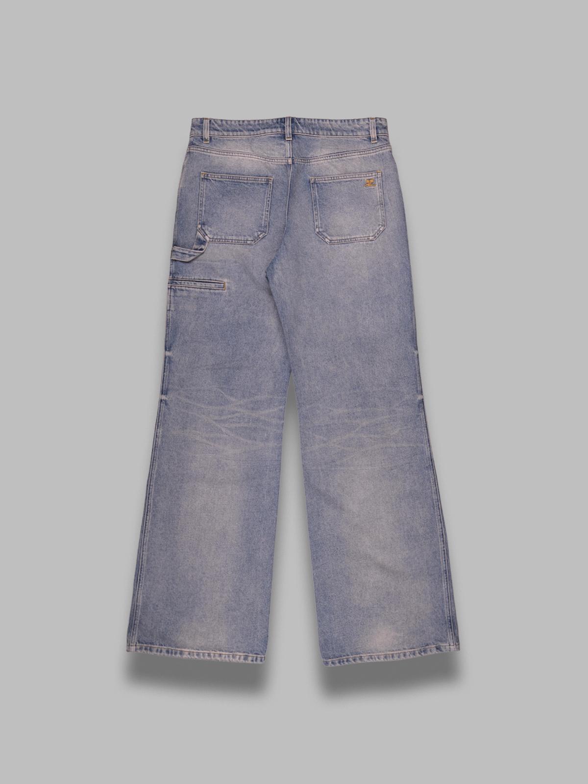 baggy hammer denim pants VESDPA241DE0041- 7052 COURRÈGES 