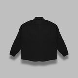 pinstripe overshirt 251M141- BK MISBHV 