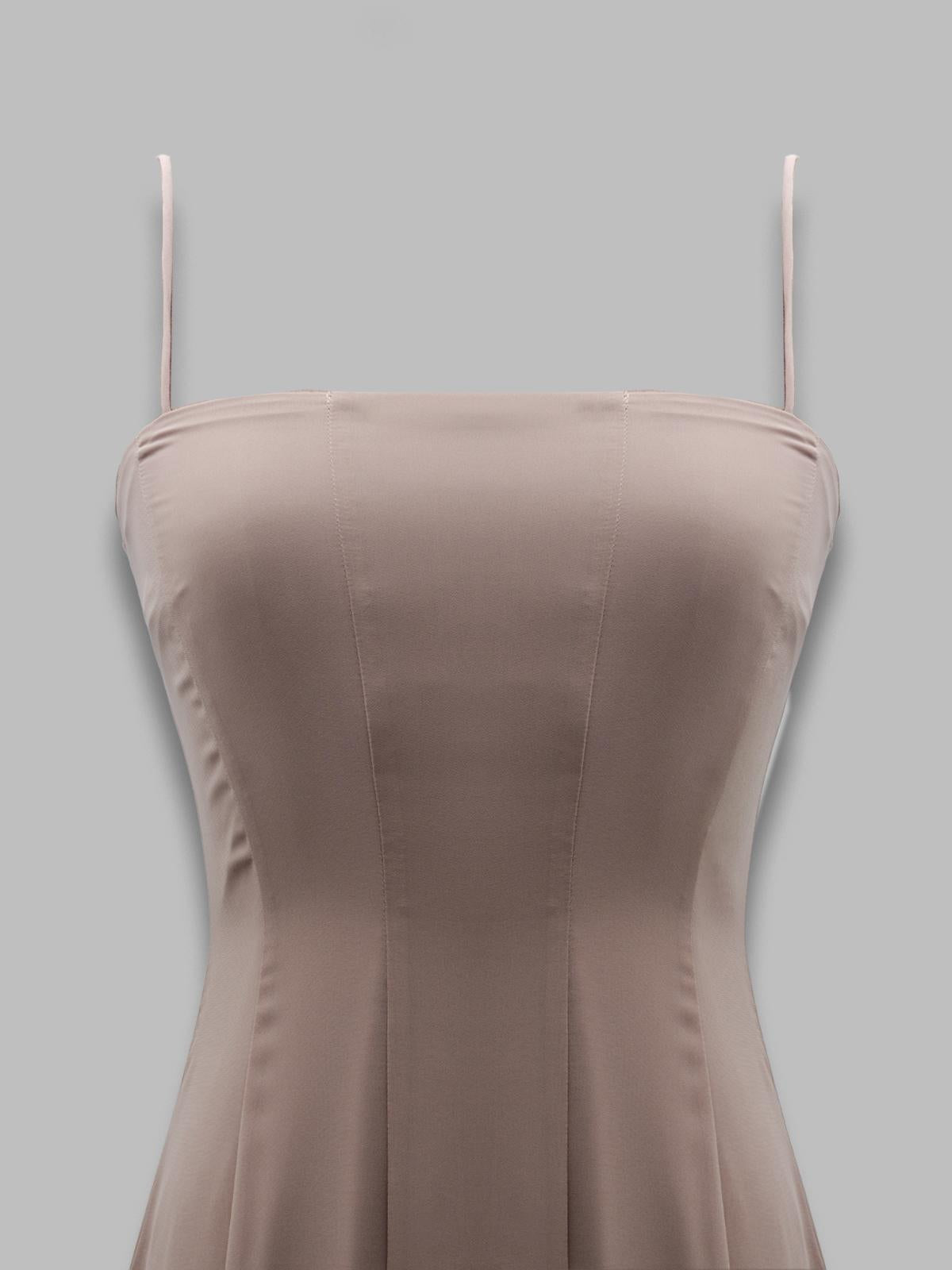 chiffon maxi strap dress 115519816-BCR1044- 816 ROTATE 