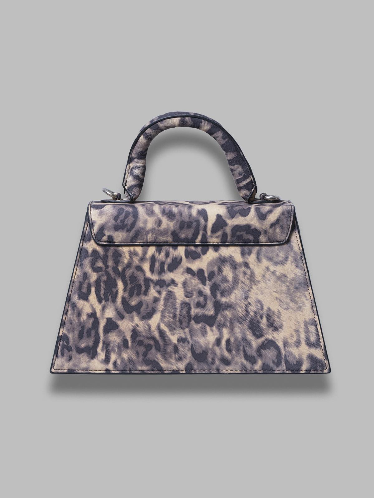 gz harvey p bag - leopard print leather 10909933- MC GESTUZ 