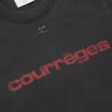 ac printed stone t-shirt 125JTS008JS0109 B168 COURRÈGES 