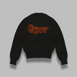 fuzzy love sweater AW25KNW0302- BK CARNE BOLLENTE 