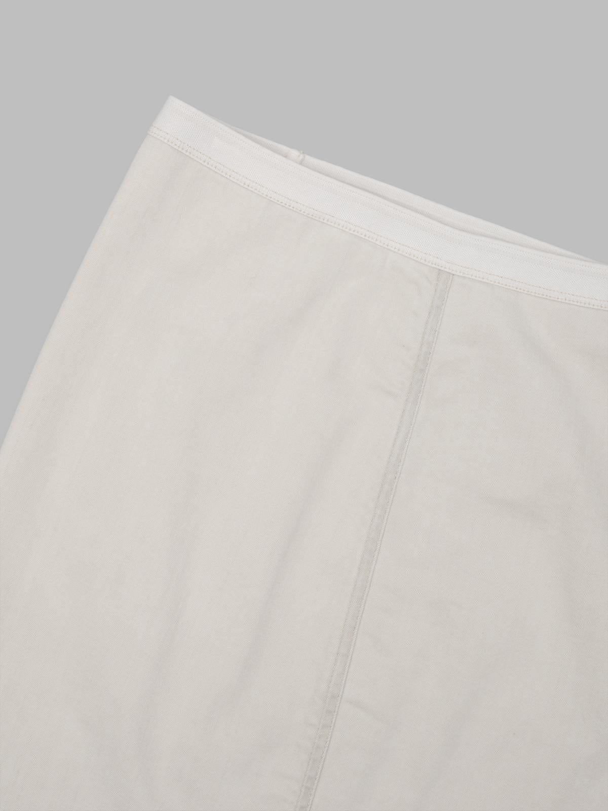 sacri mini denim skirt DS01F4346-SDMW- 51 RICK OWENS DRKSHDW 