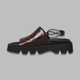 noreen brown coco sandals E8-3891- BW MIISTA 