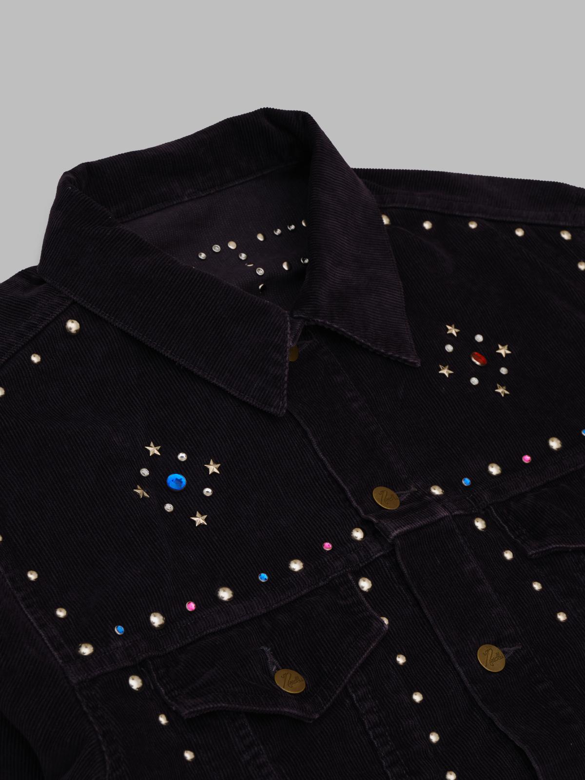 studded jean jacket RW167- BK NEEDLES 