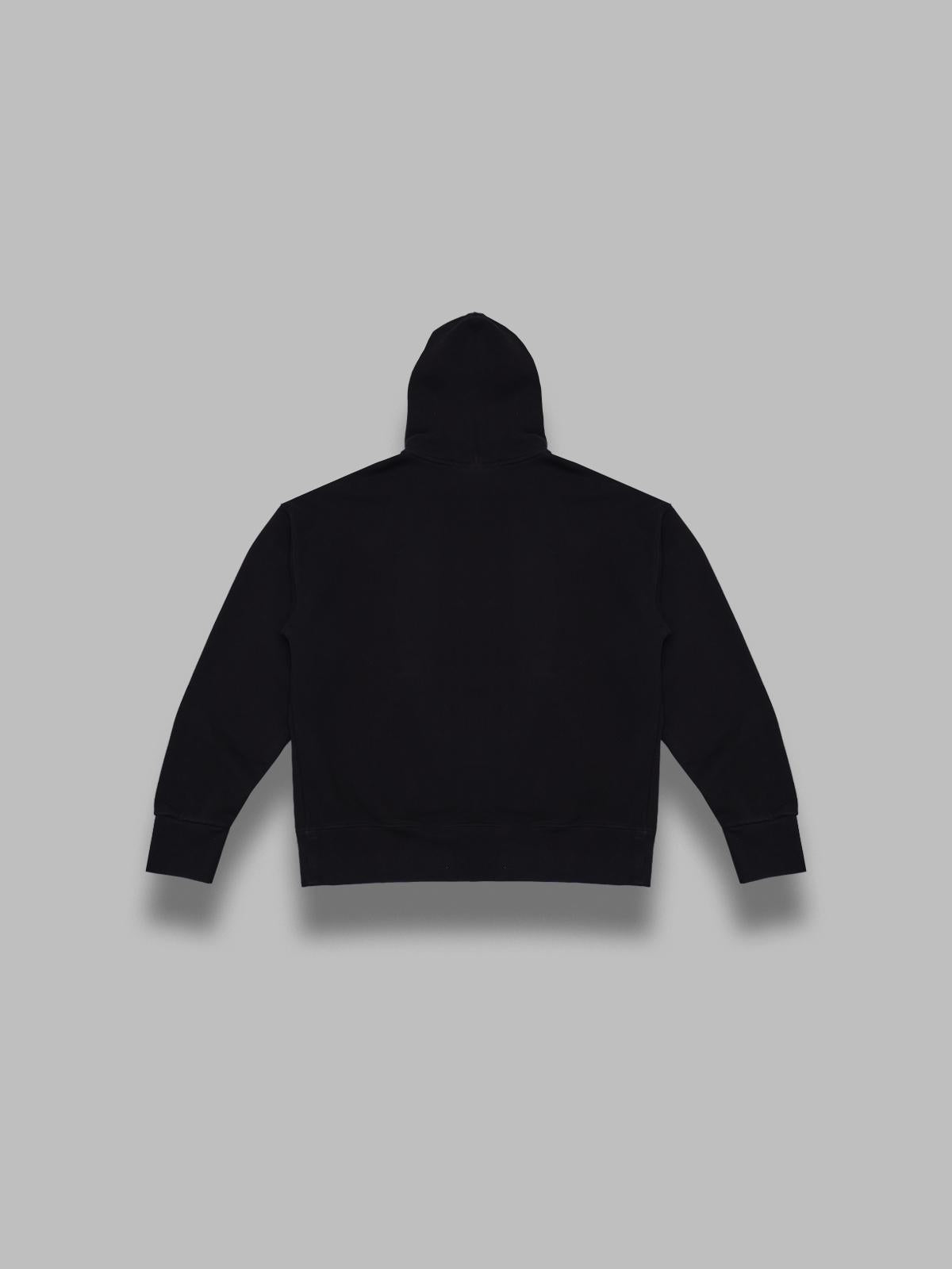 trompe l'oeil zip hoodie VAQ11T034- WB VAQUERA 