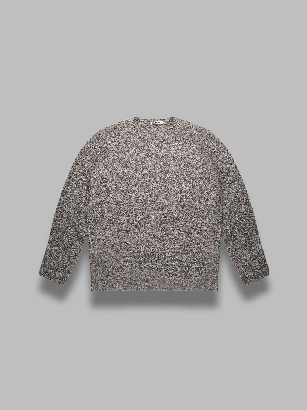 airy silk wool knit A25AP01JZ- TB AURALEE 