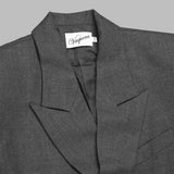 slouchy blazer VAQ10J008- DGY VAQUERA 