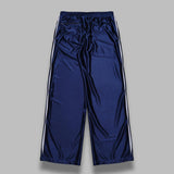 track pant - tricot sateen SX218- NAVY NEEDLES 