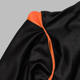 track jacket - tricot sateen SX217- BLACK NEEDLES 