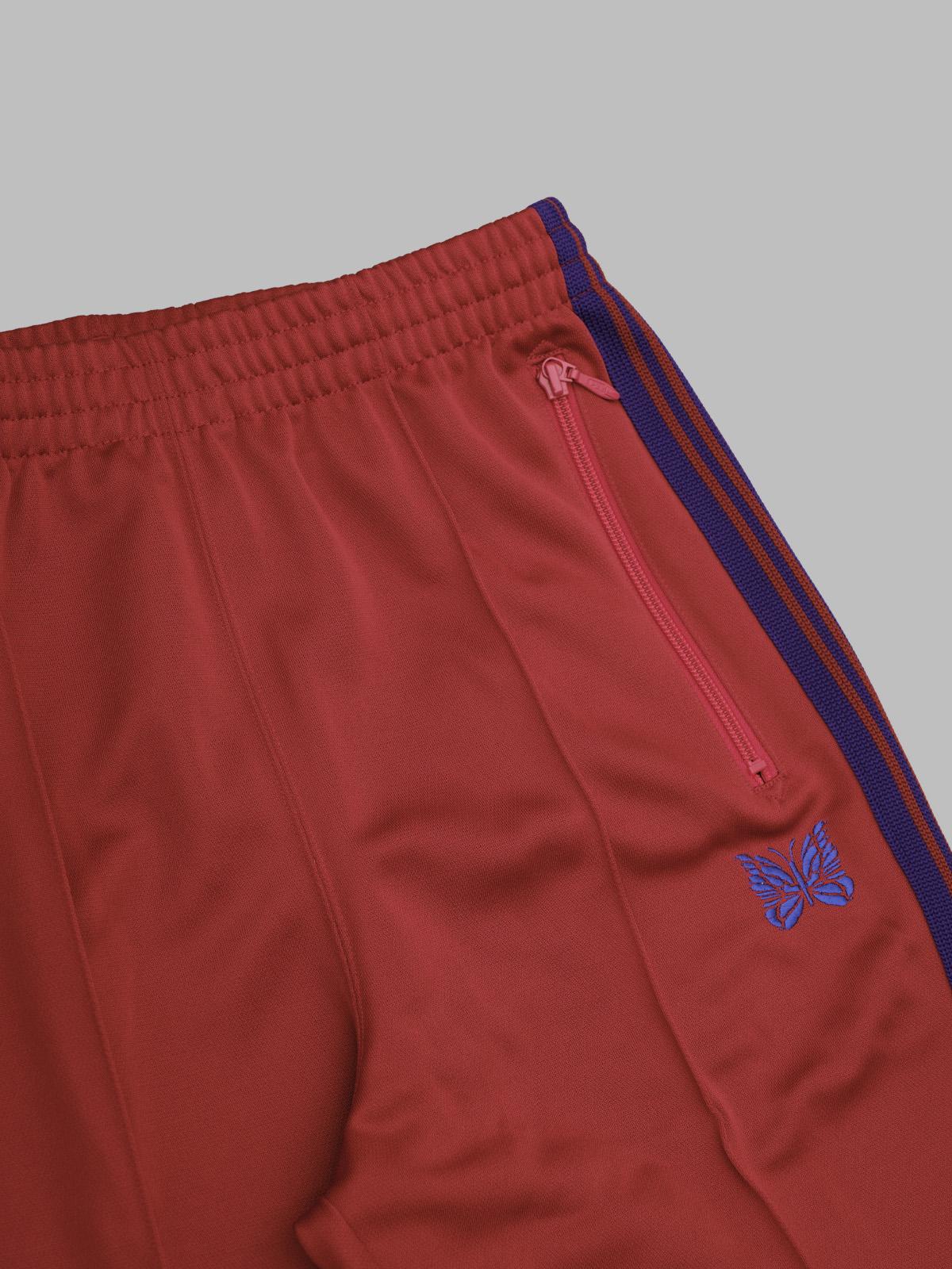 track pant - poly smooth RW316- RD NEEDLES 