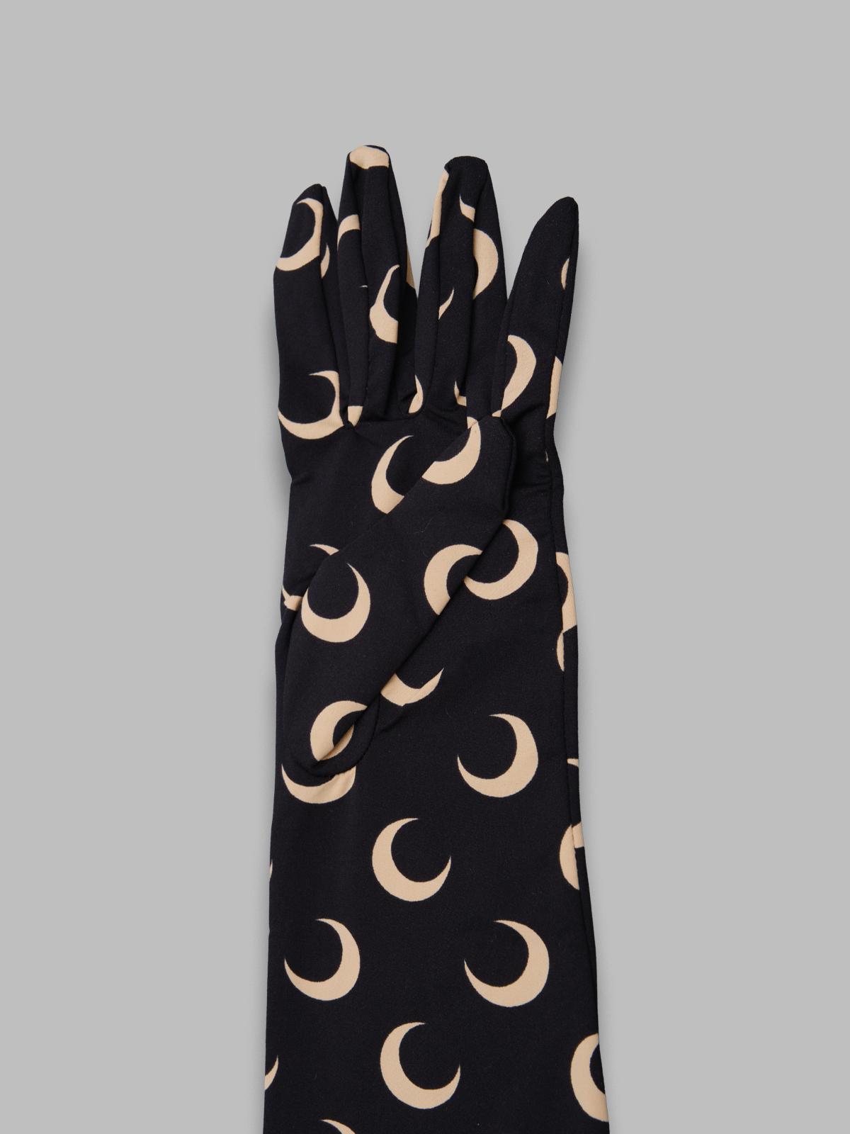 recycled moon jersey long gloves WSA024ACJER0001- IT99 MARINE SERRE 