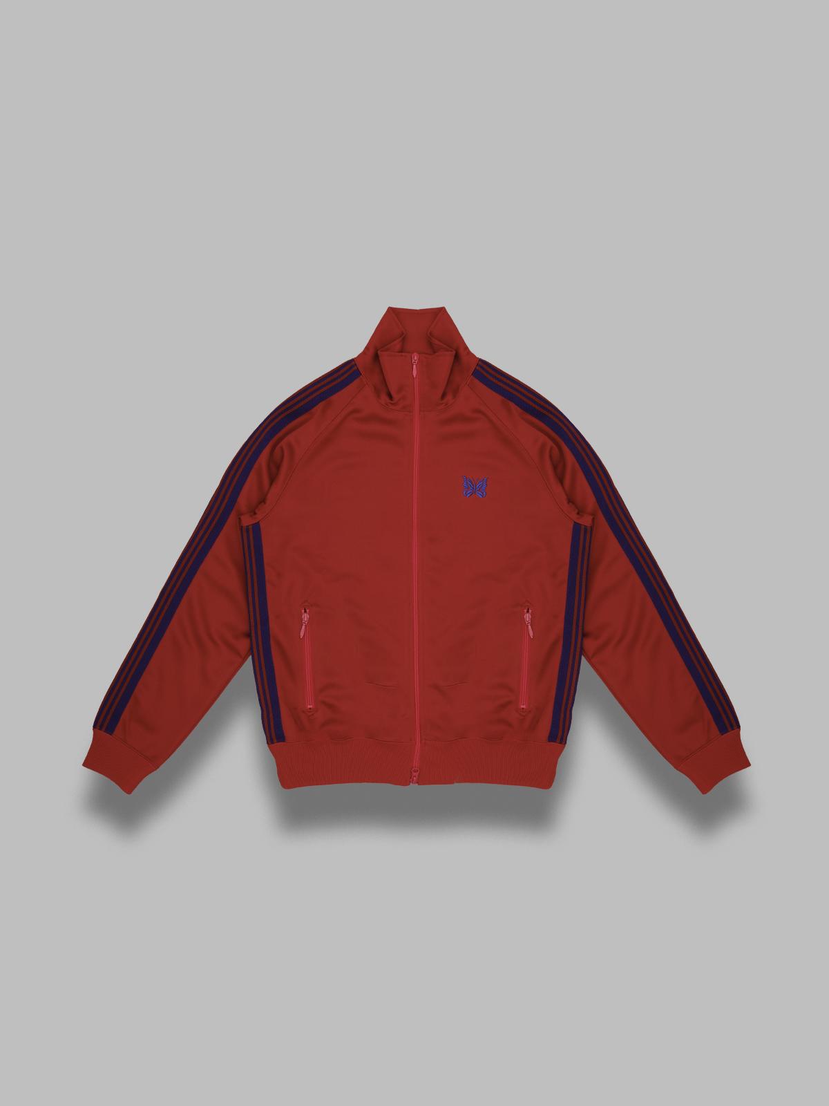 track jacket - poly smooth RW314- RD NEEDLES 