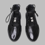 averie black lace brogues MI-5572- BK MIISTA 