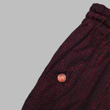 string cowboy h.d. short - micro shadow plaid SX273- BGDY NEEDLES 
