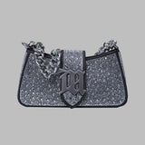 crystal shoulder mini bag 250A412 BK MISBHV 