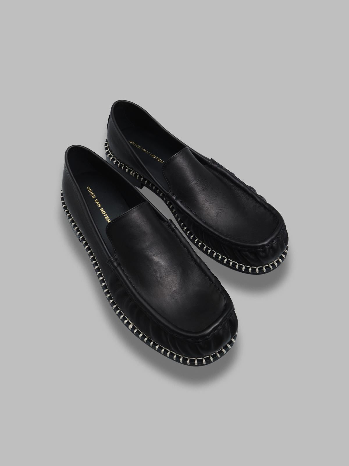 leather loafers 021733-0108- 900 DRIES VAN NOTEN 