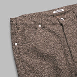 homespun tweed painter pants A25AP03HT- BRW AURALEE 