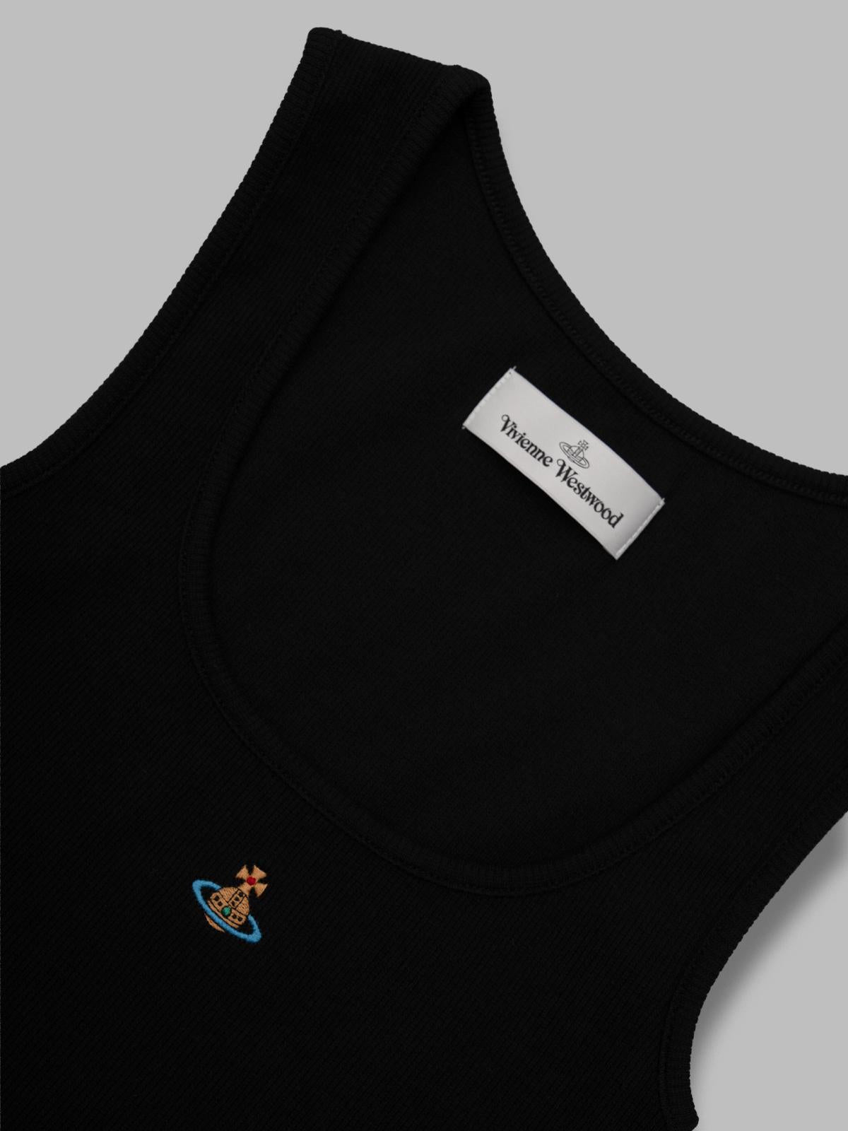 cropped rib vest 1G010011-J009C- N401 VIVIENNE WESTWOOD 