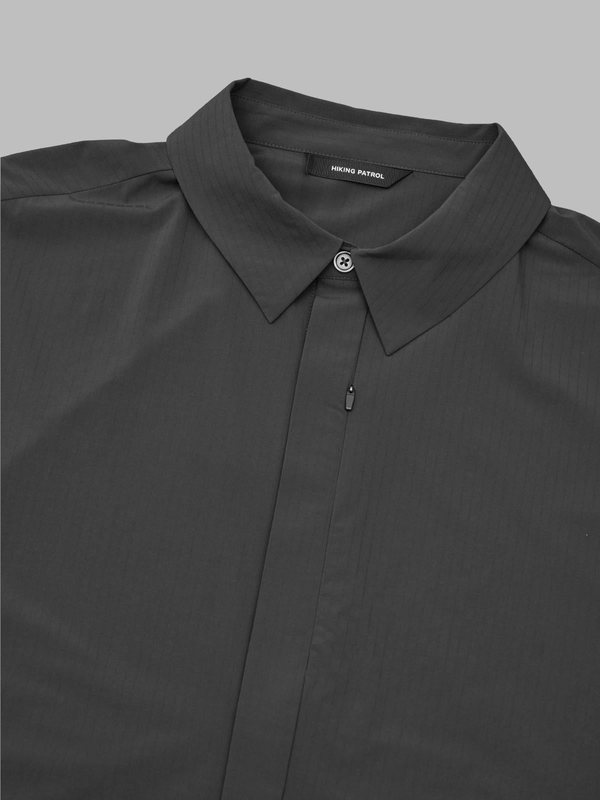 align button up ss shirt SS26109- BLK HIKING PATROL 