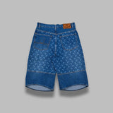 light blue denim bermuda USH004BCDEN0002- BL05 MARINE SERRE 