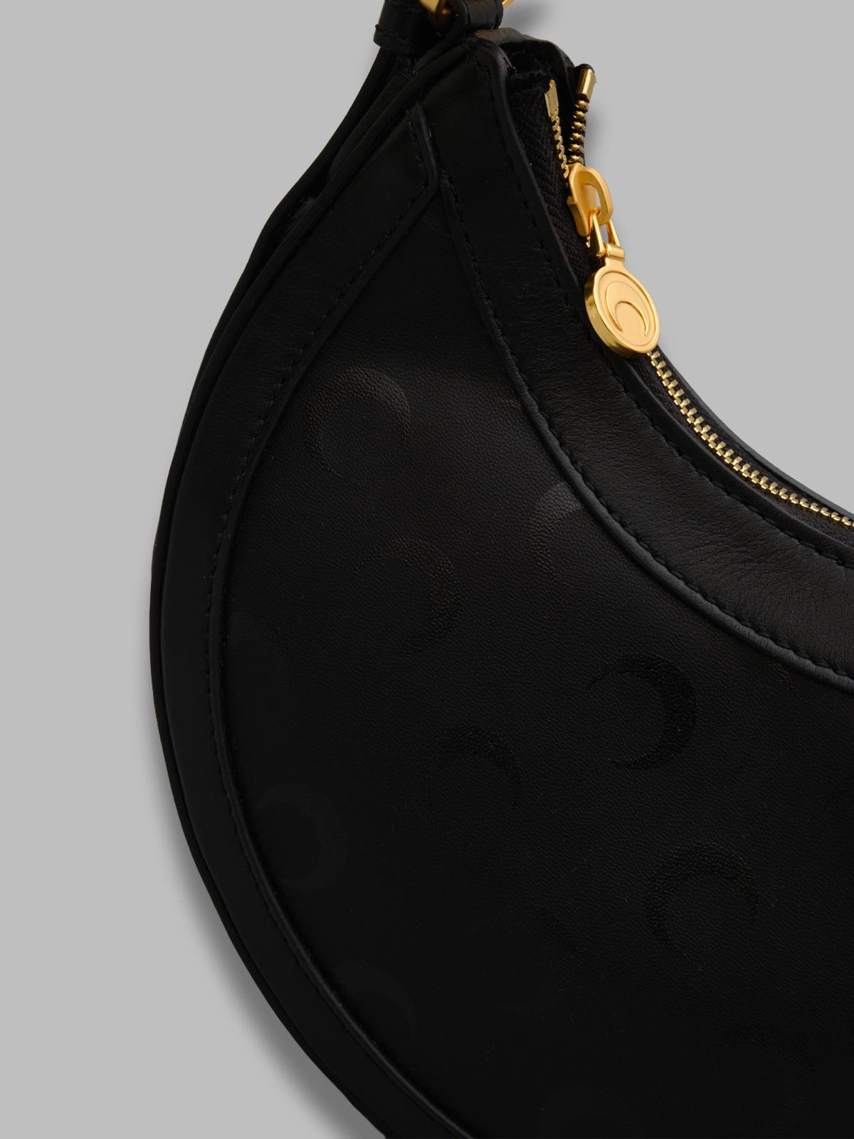 moon canvas eclips mini bag WBA002ARWOV0040- BK99 MARINE SERRE 