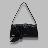 leather knot scarf bag 116120100-BCR2220- 100 ROTATE 