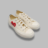 Converse Big Heart Chuck Taylor 70 Low 150207C- WH COMME DES GARÇONS PLAY 