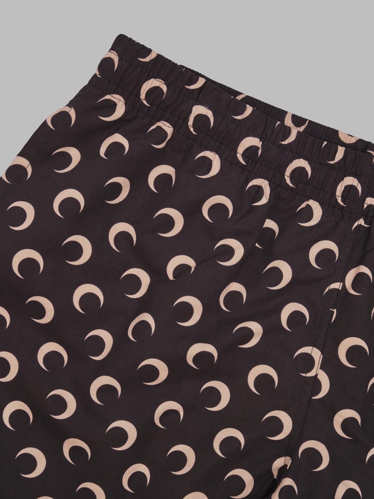 moon printed short MSW002ACWOV0088- IT99 MARINE SERRE 