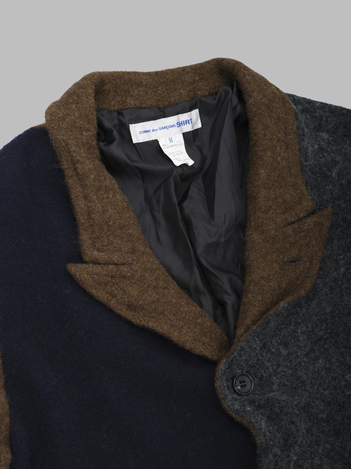 woven coat FP-J505-W25- MIX COMME DES GARÇONS SHIRT 