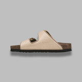 arizona big buckle natural, raffia - calz. s 1029042 NL BIRKENSTOCK 