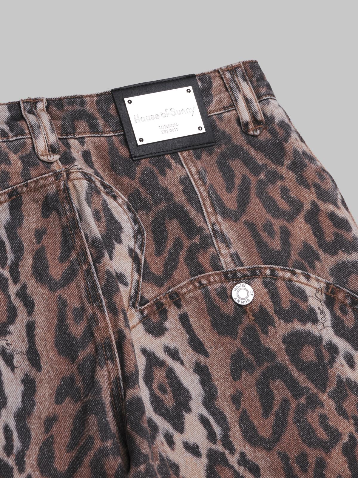 leopard jessie denim VOL2621- MULTI HOUSE OF SUNNY 