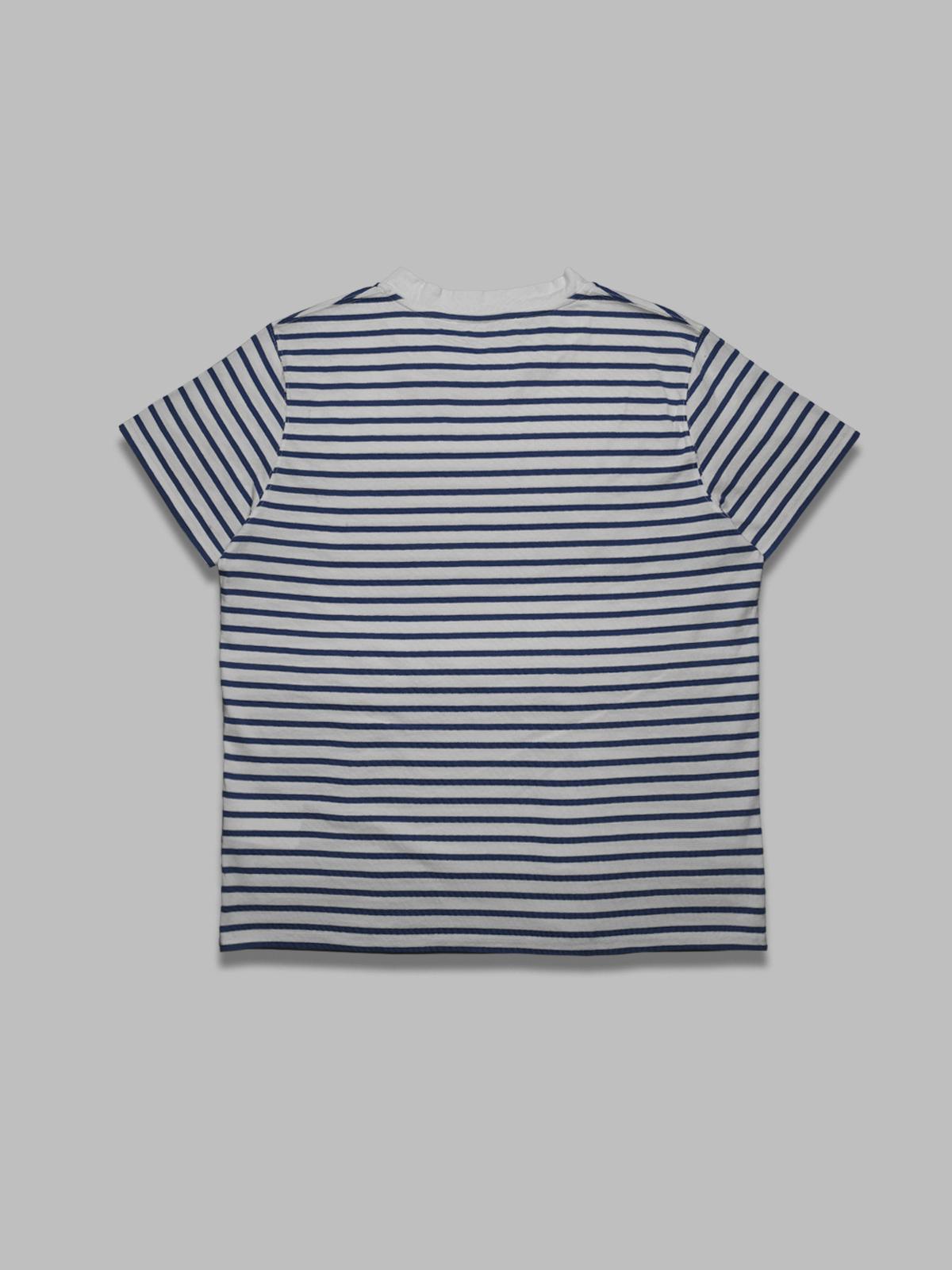 bliss t-shirt - genova stripe rough cotton M2256BG- WH OUR LEGACY 