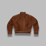 suede bomber jacket 115714249-BCR2200- 249 ROTATE 