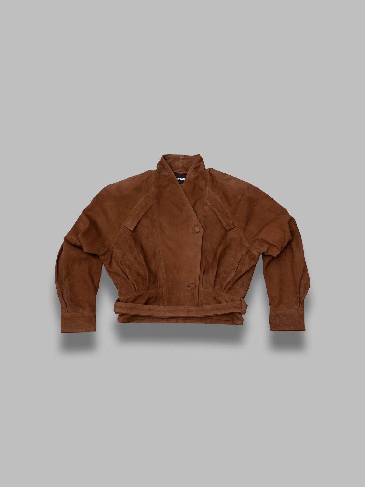 suede bomber jacket 115714249-BCR2200- 249 ROTATE 