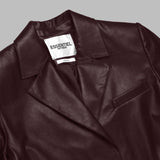 idrey faux leather blazer IDREY- MM30 ESSENTIEL ANTWERP 